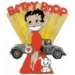BETTY BOOP PIN WITH PUDGY ON RED CARPET PIN