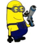 DESPICABLE ME MINION PIN TIM THE MINION PIN