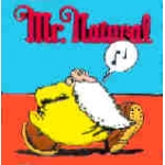 MR NATURAL COUNTERCULTURE AND UNDERGROUND COMIC BOOK CHARACTER SQUARE PIN