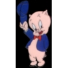 PORKY PIG STANDING PIN