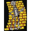 WIZARD OF OZ PINS TIN MAN PIN WITH YELLOW BRICKS 