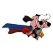 UNDERDOG PIN WITH SWEET POLLY PUREBRED CARTOON PIN