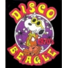 PEANUTS SNOOPY DISCO BEAGLE 1970S PIN