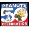 PEANUTS 50TH ANNIVERSARY SNOOPY AND CHARLIE BROWN PIN