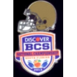 BCS BOWL PIN 2013 CHAMPIONSHIP U NOTRE DAME IRISH PIN
