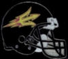 U ARIZONA STATE SUN DEVILS FOOTBALL HELMET PIN ASU PIN ARIZONA STATE UNIVERSITY PIN