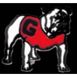 U GEORGIA BULLDOGS PIN UGA DAWG MASCOT PIN UNIVERSITY OF GEORGIA PIN