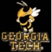 U GEORGIA TECH PIN YELLOW JACKETS RAMBLIN WRECK MASCOT PIN GEORGIA INSTITUTE OF TECHNOLOG PIN