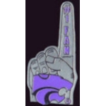 U KANSAS STATE WILDCATS FAN PIN