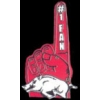 U ARKANSAS RAZORBACKS FAN PIN