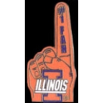 U ILLINOIS ILLINI FAN PIN