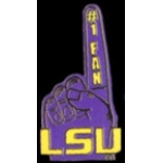 U LOUISIANA STATE TIGERS LSU FAN PIN