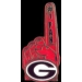 U GEORGIA BULLDOGS FAN PIN