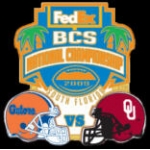 BCS 2009 CHAMPIONSHIP FLORIDA VS OKLAHOMA LAPEL P