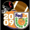 U CINCINNATI 2009 FEDEX ORANGE BOWL PIN