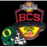 U OREGON DUCKS 2011 BCS CHAMPIONSHIP GAME PIN