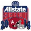 U ALABAMA CRIMSON TIDE PIN TEAM SUGAR BOWL 2014 PIN UNIVERSITY OF ALABAMA PINTEAM PIN