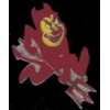 U ARIZONA STATE SUN DEVILS SPARKY MASCOT PIN ASU PIN ARIZONA STATE UNIVERSITY PIN