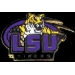 U LOUISIANA STATE UNIVERSITY LSU LOGO PIN