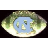 U NORTH CAROLINA TAR HEELS FOOTBALL PIN