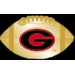 U GEORGIA BULLDOGS FOOTBALL PIN