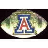 U ARIZONA WILDCATS PIN UA FOOTBALL PIN UNIVERSITY OF ARIZONA PIN