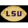 U LOUISIANA STATE LSU FOOTBALL PIN