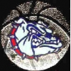 U GONZAGA BULLDOGS BASKETBALL ZAGS PIN