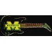 U MICHIGAN WOLVERINES GUITAR PIN