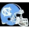 U NORTH CAROLINA TAR HEELS FOOTBALL HELMET PIN