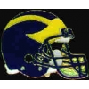 U MICHIGAN WOLVERINES FOOTBALL HELMET PIN