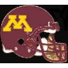 U MINNESOTA GOLDEN GOPHERS FOOTBALL HELMET PIN