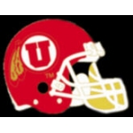 U UTAH UTES FOOTBALL HELMET PIN