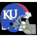 U KANSAS JAYHAWKS FOOTBALL HELMET PIN