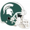 U MICHIGAN STATE SPARTANS PIN FOOTBALL HELMET MICHIGAN STATE UNIVERSITY PIN