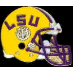 U LOUISIANA STATE LSU FOOTBALL HELMET PIN