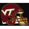 U VIRGINIA TECH HOKIES FOOTBALL HELMET PIN