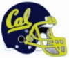 U CALIFORNIA BERKELEY GOLDEN BEARS FOOTBALL HELMET PIN