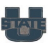 U UTAH STATE PIN UTAH STATE AGGIES PRIMARY LOGO PIN