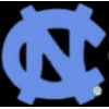 U NORTH CAROLINA TAR HEELS PIN PRIMARY LOGO UNIVERSITY OF NORTH CAROLINA PIN