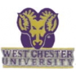 U WEST CHESTER PIN GOLDEN RAM WEST CHESTER UNIVERSITY PRIMARY LOGO PIN