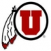 U UTAH UTES PRIMARY LOGO PIN