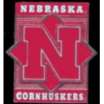 U NEBRASKA HUSKERS DIAMOND PIN UNIVERSITY OF NEBRASKA PINS