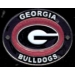 U GEORGIA BULLDOGS PIN WINNING OVAL UNIVERSITY OF GEORGIA PIN