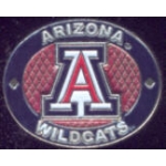 U ARIZONA WILDCATS PIN WINNING OVAL UNIVERSITY OF ARIZONA PIN