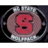 U NORTH CAROLINA STATE WOLFPACK PIN WINNING OVAL NORTH CAROLINA STATE UNIVERSITY PIN