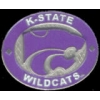 U KANSAS STATE WILDCATS PIN WINNING OVAL KANSAS STATE UNIVERSITY PIN