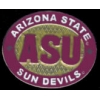 U ARIZONA STATE SUN DEVILS PIN WINNING OVAL PIN ASU PIN ARIZONA STATE UNIVERSITY PIN