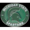 U MICHIGAN STATE SPARTANS PIN WINNING OVAL MICHIGAN STATE UNIVERSITY PIN