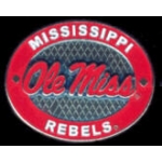 U MISSISSIPPI REBELS OLE MISS PIN WINNING OVAL UNIVERSITY OF MISSISSIPPI PIN